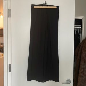 Aritzia super comfy knit wide leg trouser